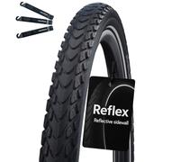 1 x pneu de vélo Schwalbe Marathon Mondial Performance RaceGuard E-25 42-622 (28 x 1,60) avec démonte-pneus