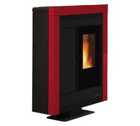 1 X POÊLE A GRANULeS SOUVENIR STEEL EVO Couleur Bordeaux