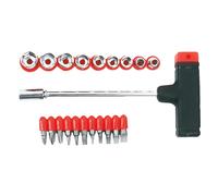 1 X PORTE-EMBOUTS / DOUILLES pour TOURNEVIS, jeu de 22 piEces