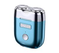 1 x rasoio elettrico da uomo - Rasoio Elettrico Per Uomo, Senza Fili Compatto, Utilizzabile a Bagno e a Secco con Testina di Taglio Magnetica e Impermeabile