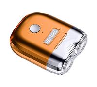 1 x rasoio elettrico da uomo - Rasoio Elettrico Per Uomo, Senza Fili Compatto, Utilizzabile a Bagno e a Secco con Testina di Taglio Magnetica e Impermeabile