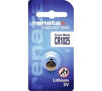 1 x Renata 1025 Swiss Made Lithium Coin Cell Batterie
