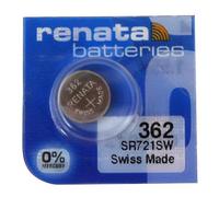 1 x Renata 362 fabriqué en Suisse au lithium Sr721sw