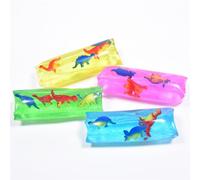 1 x serpentin d'eau Flutschi avec dinos, env. 12x4cm, 1 parmi 4 couleurs