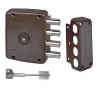 1 X SERRURE EN BOIS DM M4 E.MM 64 SX APPLIQUER 57152 CISA