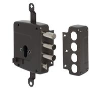 1 X SERRURE MOBILE TRIPLE POUR BOIS ART. 561 E 60 Gauche