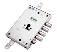 1 X SERRURE TRIPLE APPLIQUE POUR PORTES BLINDeES ART. 85.571 Droite E 63 - 206 x 136 mm