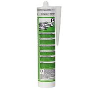 1 x silicone PCI silcofug E lumière gris 310 ml - Résistant contre les intempéries et les rayons UV
