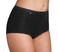 Sloggi Culotte maxi Basique+ Coton doux riche Noir – 1, 2 ou 3 paquets