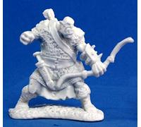 1 x Sniper Orc Archer - Reaper Bones Figurine pour Jeux de Roles Plateau - 77056