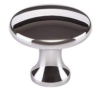 1 x SO-TECH® Bouton de Meuble DENISE Chrome brillant Ø 29 mm - le Design rencontre la Fonctionnalité - Bouton Bouton