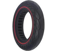 1 X Solid Wheel 10 X 2.125 Inches For Vivobike S2 Max And Vivobike S3 Max Electric Scooter, Solid Rubber, Non-Slip, More Drilling (Red 1pcs)