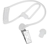 1 x Transparent Walkie Talkie Earpiece Headset with Microphone and Acoustic Tube,Safety Earpiece Compatible with T60 to T92,Discreet Accessory for Agent,Sport,Child Costume