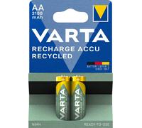 Varta Pile rechargeable Accu Recycled 56816 – NiMH LR6 (AA) 1,2 V 2 pièces