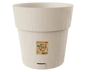 1 X VASE ROND ETHICA ø 25 x h.25 - platre