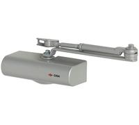 1 X VERN ARGENT FORZA 2/4 + ARRÊT DE FERME-PORTE RACK C1416 CISA