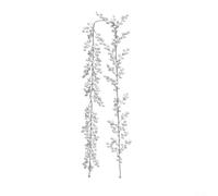 1 x vigne de baies artificielles pour projets d'artisanat (blanc)