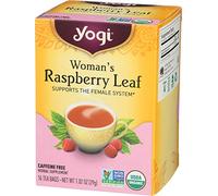 1 X Woman's Raspberry Leaf Tea by Yogi Teas 16 Tea Bag