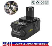 1 x18V 8.0AH batteries de remplacement pour outils Ryobi pour P105 P107 RB18L50 RB18L40 RB18L25 RB18L15 RB18L13 outils