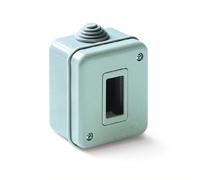 1 XBOÎTE MURALE POUR INT. ROND 1P IP40