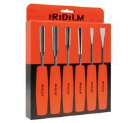 1 XLOT DE 6 GOUGES BOIS IRIDIUM
