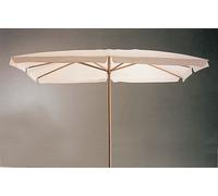 1 XPARAPLUIE EN BOIS CM. 300X400-8-48 BLANC