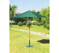 1 XPARAPLUIE ROND EN BOIS CM.250-6-38 VERT