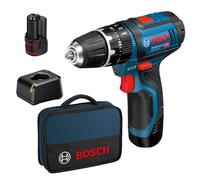 1 XPERCEUSE BOSCH-B 12V GSB12 V-15 AVEC 2 BATT. 2.0