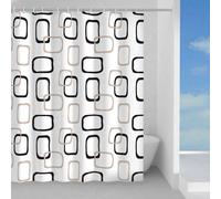 1 XPOLIES DE RIDEAUX DE DOUCHE GEDY. PIPER 1318 120X200