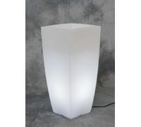 1 XVASE CADRE LUMINEUX MAISON 33X33X70 CM GLACE. LFI