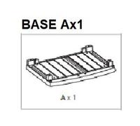 1 XZZ-BASE Ax1 POUR PLATEAU D ARMOIRE KETER ROTIN BRUN
