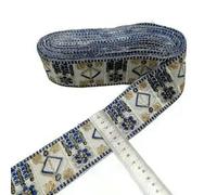 1 yard de dentelle à paillettes, tissu en dentelle, rubans de broderie pour vêtements, coiffure, décoration de mariage, couture, fournitures faites à la main, couleur 10-1 yard