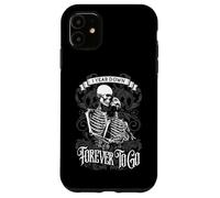 1 Year Down Forever to Go Gothic Couple 1er Anniversaire Coque pour iPhone 11