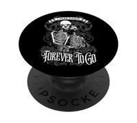 1 Year Down Forever to Go Gothic Couple 1er Anniversaire PopSockets PopGrip Adhésif