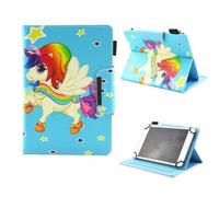 10.1'' Coque Housse De Protection pour Tablette Archos T101 4G-T101X 4G-Oxygen 101s-Core 101 3G V2-Access 101 Wifi,Star Unicorn