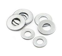 10/100 pièces GB97 DIN125 rondelle plate en acier zingué joint uni M2-M20(10pcs M16)