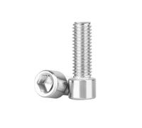 10-100 pièces M2.5/M3/M4/M5/M6 acier inoxydable 304 vis à tête cylindrique et douille hexagonale, M4x20mm