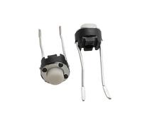 10-100Pcs 6 * 6 * 5mm Tactile DIP Switch 6x6x5mm Momentary Push Button Switches 2Pin ON/OFF Keys Tact Switch Accessories NWPNLXEA(10Pcs)