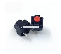 10-100PCS HUANO Mute Button 6 * 6 * 7.3 Silent Switch Wireless Wired Button Switch 6X6X7.3MM NWPNLXEA(3 million Red,100PCS)
