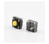 10-100Pcs Mute button 6 * 6 * 4.3/7.3/9.5mm square Silent switch button Tact Switch 6x6x4.3MM 6x6x7.3MM 6x6x9.5MM NWPNLXEA(4.3H,10PCS)
