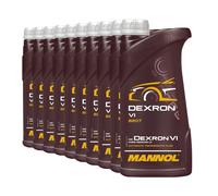 10 (10x1) Litre Mannol Dexron VI Automatique Transmission pour Opel, MB 236.14