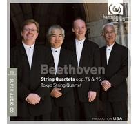 ベートーヴェン:弦楽四重奏曲 第10番 第11番 (Beethoven : String Quartets opp.74 & 95 / Tokyo String Quartet) [輸入盤・日本語解説書付] [SACD hybrid]