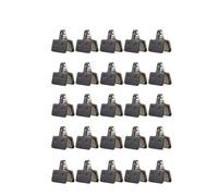 10 15 20 30 40 50 paires Poussinets de frein à disque de vélo compatibles avec M375 M445 M446 Résine ou Mtallic Road Road Broke Brake Remplacement Pièces(25 Pairs)