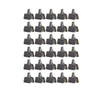 10 15 20 30 40 50 paires Poussinets de frein à disque de vélo compatibles avec M375 M445 M446 Résine ou Mtallic Road Road Broke Brake Remplacement Pièces(30 Pairs)