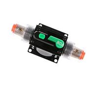10-150A AMP Auto voiture camion Audio solaire en ligne disjoncteur porte-fusible amplificateur stéréo Refit fusible adaptateur Câblage de protection (Color : 80a)