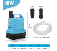10/18/25/45/60/85/105W pompe à eau Submersible pompe de circulation d'aquarium filtre pompe d'aspiration inférieure pompe à eau d'aquarium - Type 10W x P2-EU Plug