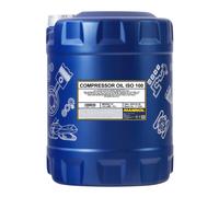 10 (1x10) Litre Mannol Compresseur Huile Iso 100 - din 51506 Vbl , Vcl , Vdl