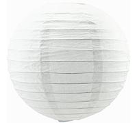 10,2 cm 15,2 cm 20,3 cm 25,4 cm 30,5 cm 35,6 cm 40,6 cm 45,7 cm 10 pièces Blanc papier lanternes abat-jours Mariage Anniversaire anniversaire Décoration de fête 6 inch