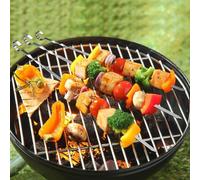10/20/30/40/50 pièces Brochettes en acier inoxydable, bâtonnets métalliques pour Kabobs, brochettes plates longues en acier inoxydable réutilisables pour grill, barbecue, viande, poulet, légumes 50 pi
