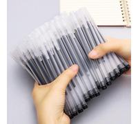 10/20/30/50 pièces Stylos neutres, stylos à bille, stylos à signer, stylos à encre noire, papeterie 20 paquets,paquet de 10,paquet de 30,50 piècesPolypropylène